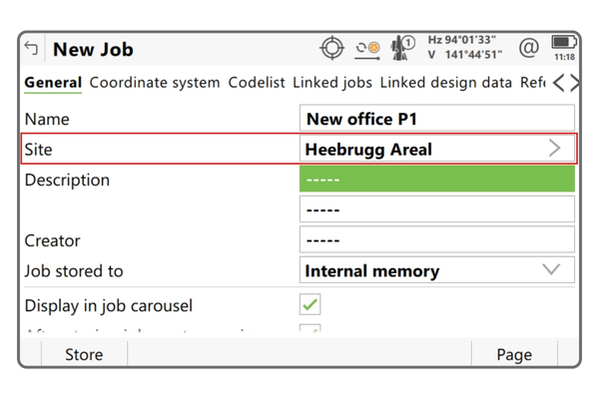 Assign jobs to a site and filter by site Assign jobs to a site and filter by site
