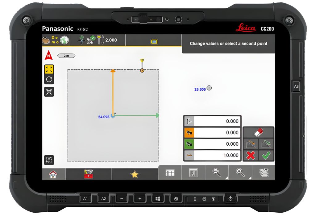 Dual slope tool – surface definition 1 CC200 