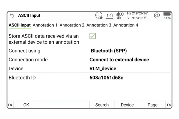 External Bluetooth devices